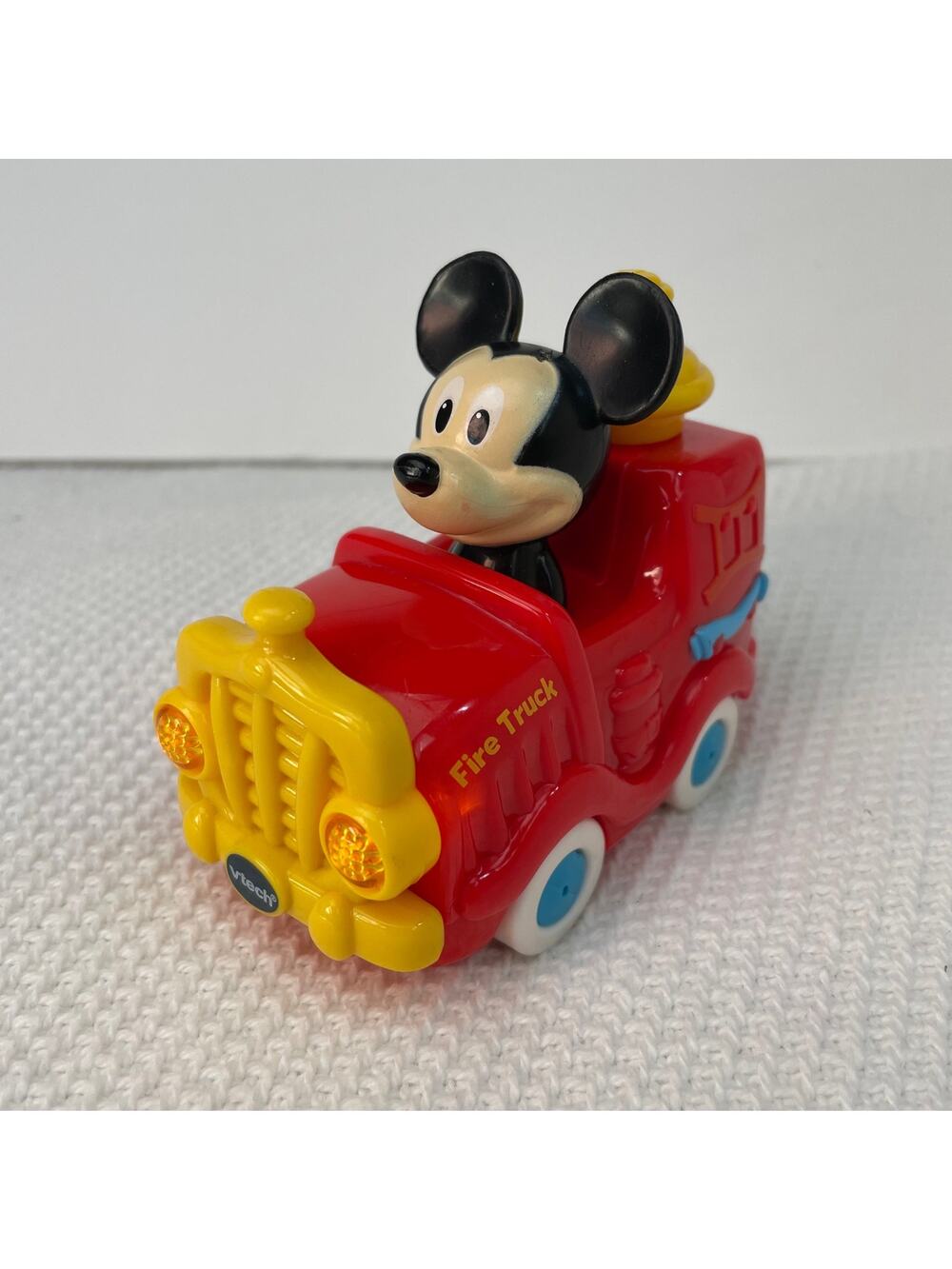 Classic Disney Mickey Mouse Fire Truck Lights and Sound Battery Operated